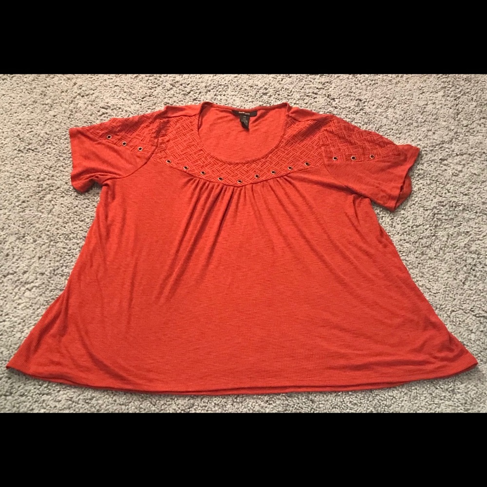 Style and Co Orange Top!